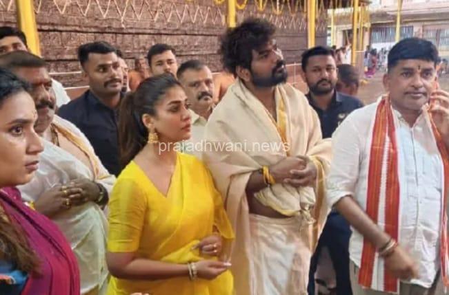 “ಲೇಡಿ ಸೂಪರ್ ಸ್ಟಾರ್” ನಯನತಾರಾ ದಂಪತಿ ಕುಕ್ಕೆ ಸುಬ್ರಹ್ಮಣ್ಯಕ್ಕೆ ಭೇಟಿ