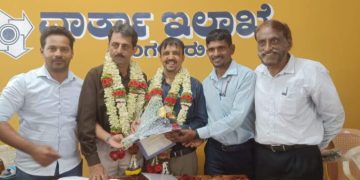 ದ.ಕ ಜಿಲ್ಲಾ ಪತ್ರಕರ್ತರ ಸಂಘದ ನೂತನ ಅಧ್ಯಕ್ಷರಾಗಿ ಪುಷ್ಪರಾಜ್ ಬಿ.ಎನ್ ಆಯ್ಕೆ