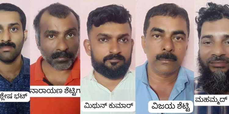 ಪುತ್ತೂರು ಲಕ್ಷಾಂತರ ರೂ ಮೌಲ್ಯದ ಕಾಫಿ ಬೀಜ ಕಳವು ಪ್ರಕರಣ : ಐವರು ಆರೋಪಿಗಳ ಬಂಧನ