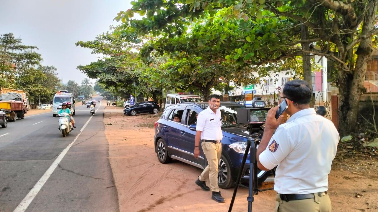 ಪುತ್ತೂರಿನಲ್ಲಿ ಸ್ಪೀಡ್ ಲಿಮಿಟ್: ಟ್ರಾಫಿಕ್ ಪೊಲೀಸರ ಕಾರ್ಯಾಚರಣೆ