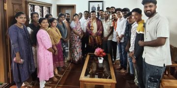 ಬೆಳ್ತಂಗಡಿ ಆರಂಬೋಡಿ ಗ್ರಾಮದ ಕುದುಂಬುಡ -ಕೊಮ್ಮಡ ರಸ್ತೆ  ತಡೆಗೋಡೆ ನಿರ್ಮಾಣಕ್ಕೆ ರೂ.1.00 ಕೋಟಿ ಅನುದಾನ ನೀಡಿದ ತಾಲೂಕಿನ ಜನಪ್ರಿಯ ಶಾಸಕರಾದ ಶ್ರೀ ಹರೀಶ್ ಪೂಂಜರಿಗೆ ಗ್ರಾಮಸ್ಥರಿಂದ ಅಭಿನಂದನೆ