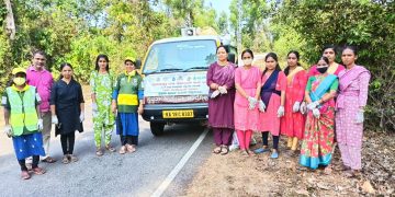ಬೆಳಾಲು ಗ್ರಾಮ ಪಂಚಾಯತ್ ಹಾಗೂ ಸಂಜೀವಿನಿ ಒಕ್ಕೂಟದ ವತಿಯಿಂದ ಕೂಡಲ್ ಕೆರೆ ಮುಖ್ಯ ರಸ್ತೆ ಇಕ್ಕೆಲದಲ್ಲಿ ಸ್ವಚ್ಛತಾ ಕಾರ್ಯಕ್ರಮ