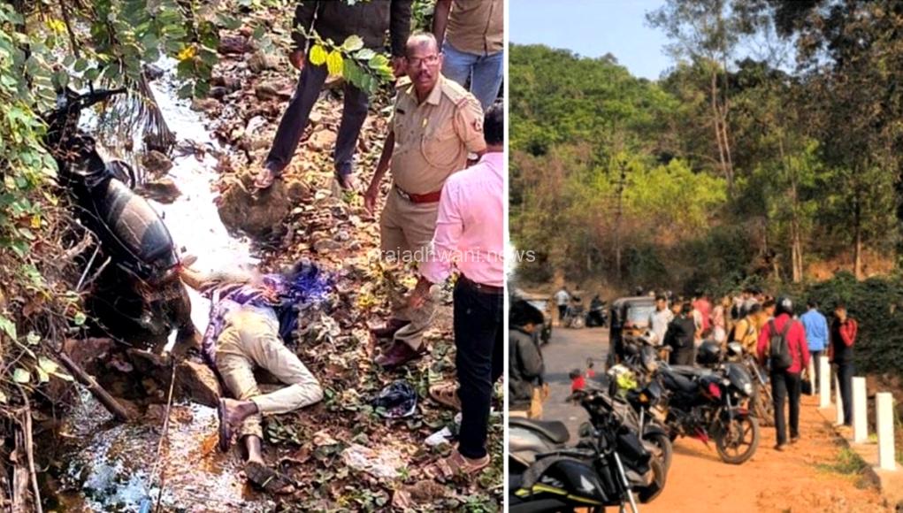 ಬೆಳ್ಳಾರೆ: ಅಯ್ಯಪ್ಪ ಸ್ವಾಮಿಯ ಪ್ರಸಾದವನ್ನು ಸಂಬಂಧಿಕರಿಗೆ ನೀಡಲು ಬೈಕ್ನಲ್ಲಿ ತೆರಳುತ್ತಿದ್ದಗ ಉರುಳಿದ ಬೈಕ್ : ಓರ್ವ ಸ್ಥಳದಲ್ಲೆ ಮೃತ್ಯು-ಇನ್ನೋರ್ವ ಗಂಭೀರ