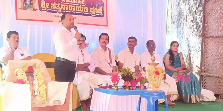 ಶ್ರೀ ಕ್ಷೇತ್ರ ಧರ್ಮಸ್ಥಳ ಗ್ರಾಮಾಭಿವೃದ್ಧಿ ಯೋಜನೆ , ಮೈರೋಳ್ತಡ್ಕ ಒಕ್ಕೂಟ ಹಾಗೂ ಸಾಮೂಹಿಕ ಶ್ರೀ ಸತ್ಯನಾರಾಯಣ ಪೂಜಾ ಸಮಿತಿ ಮೈರೋಳ್ತಡ್ಕ ಇವುಗಳ ಸಂಯುಕ್ತ ಆಶ್ರಯದಲ್ಲಿ  36 ನೇ ವರ್ಷದ ಸಾಮೂಹಿಕ ಶ್ರೀ ಸತ್ಯನಾರಾಯಣ ಪೂಜೆ ಹಾಗೂ ಧಾರ್ಮಿಕ ಸಭೆ