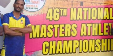 ರಾಷ್ಟ್ರಮಟ್ಟದ ಮಾಸ್ಟರ್ಸ್ ಅಥ್ಲೆಟಿಕ್ಸ್ ನಲ್ಲಿ ಭಾಗವಹಿಸಿದ ಕುಂತೂರಿನ ಕೋಡ್ಲದ, ಫೋಟೋಗ್ರಾಫರ್ ರವಿ ಪೂಜಾರಿ