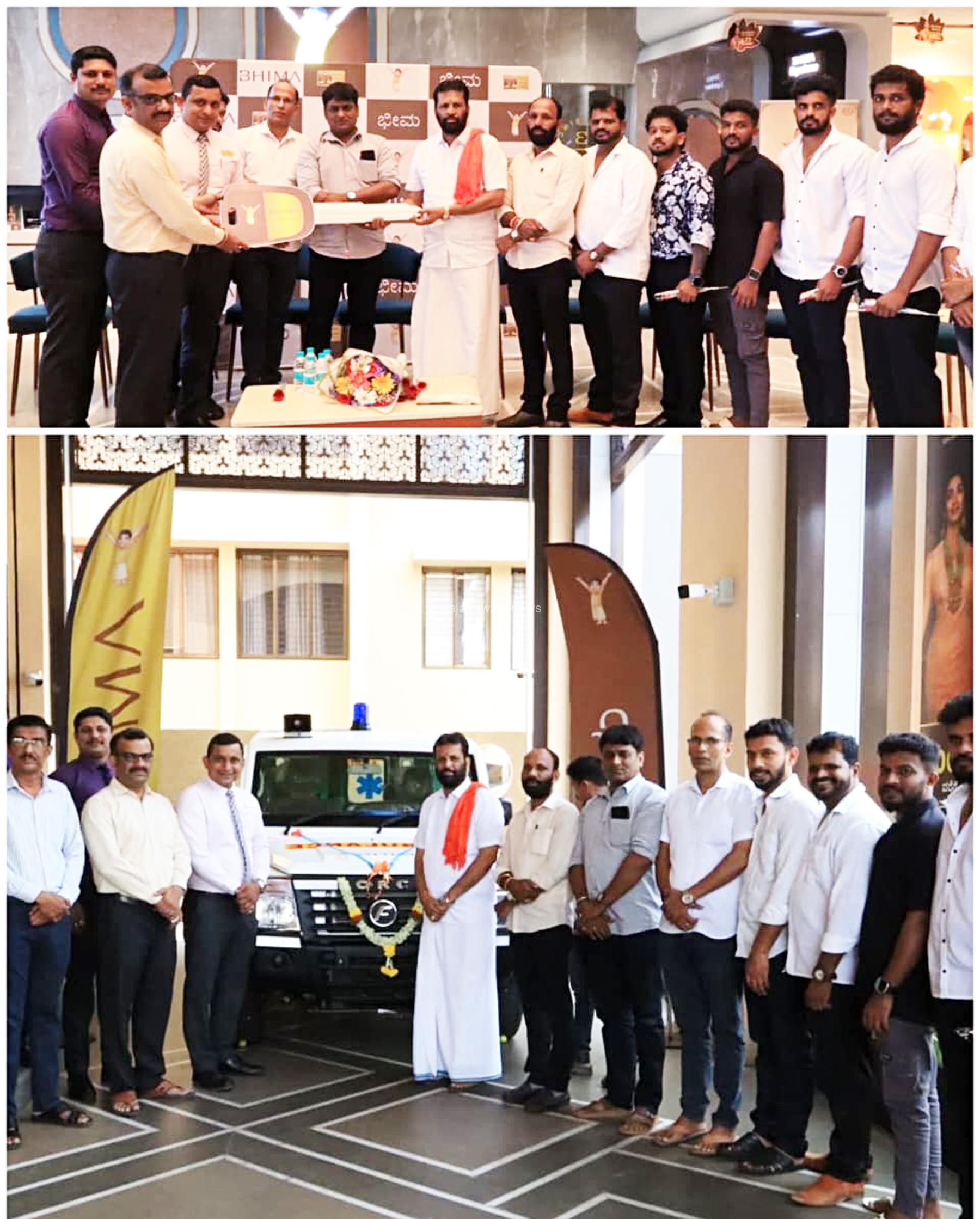 ಪುತ್ತಿಲ ಪರಿವಾರ ಸೇವಾ ಟ್ರಸ್ಟ್ ಗೆ ಭೀಮಾ ಜ್ಯುವೆಲ್ಲರ್ಸ್  ವತಿಯಿಂದ  ಜೀವ ರಕ್ಷಕ ವಾಹನ ಹಸ್ತಾಂತರ.