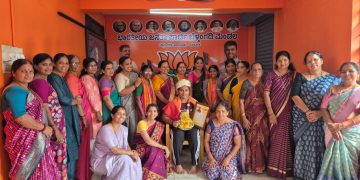 ಬಿಜೆಪಿ ಮಹಿಳಾ ಮೋರ್ಚಾ ಬೆಳ್ತಂಗಡಿ ಮಂಡಲ ವತಿಯಿಂದ ಮಹಿಳಾ ದಿನಾಚರಣೆ  ತೇಜಸ್ವಿನಿ ಪೂಜಾರಿ ರಾಷ್ಟ್ರಮಟ್ಟದ ವೆಯ್ಟ್ ಲಿಫ್ಟರ್ ಸನ್ಮಾನ