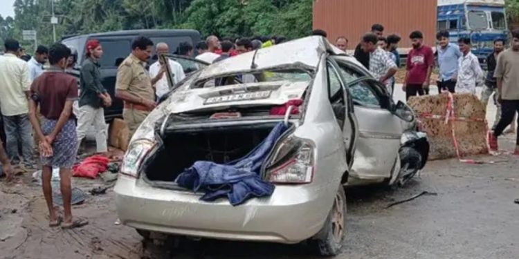 ಮಂಗಳೂರು-ಬೆಂಗಳೂರು ರಾಷ್ಟ್ರೀಯ ಹೆದ್ದಾರಿ ಗಡಿಯಾರದಲ್ಲಿ ಭೀಕರ ಅಪಘಾತ: ಕಾರು ಚಾಲಕ ಮೃತ್ಯು! ಮೂವರಿಗೆ ಗಂಭೀರ ಗಾಯ
