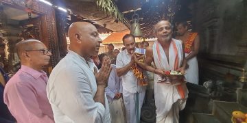 ಪುತ್ತೂರು ಶ್ರೀ ಮಹಾಲಿಂಗೇಶ್ವರ ದೇವಸ್ಥಾನಕ್ಕೆ ಹೈ ಕೋರ್ಟ್ ನ್ಯಾಯದೀಶರಾದ ವಿಶ್ವಜೀತ್ ಶೆಟ್ಟಿ ಭೇಟಿ