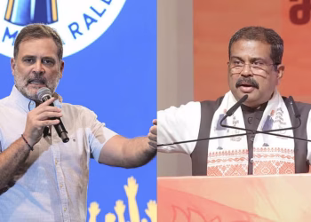 ಕೇಂದ್ರ ಸಚಿವ ಧರ್ಮೇಂದ್ರ ಪ್ರಧಾನ್ ರಾಜೀನಾಮೆಗೆ ರಾಹುಲ್ ಗಾಂಧಿ ಆಗ್ರಹ