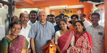 ಪುತ್ತೂರು ಬಿಜೆಪಿ ಕಚೇರಿಗೆ ರಾಷ್ಟ್ರೀಯ ಸಂಘಟನಾ ಕಾರ್ಯದರ್ಶಿ ಬಿ.ಎಲ್. ಸಂತೋಷ್ ಭೇಟಿ ಕಾರ್ಯಕರ್ತರೊಂದಿಗೆ ಸಮಾಲೋಚನೆ