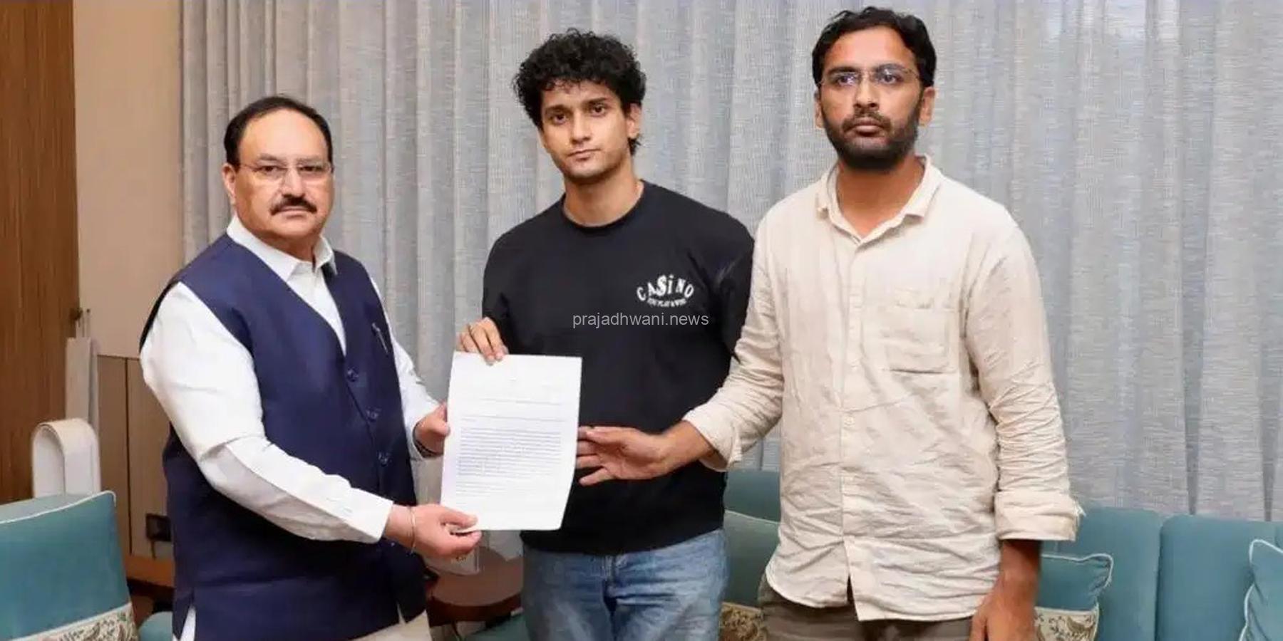 ಕೇಂದ್ರ ಸಚಿವ ಜೆ.ಪಿ. ನಡ್ಡಾಗೆ 3 ಬೇಡಿಕೆ ಸಲ್ಲಿಸಿದ ಸಿಜೆಪಿ ನಾಯಕರು-ಕೊನೆಗೂ ಪ್ರತಿಭಟನಾಕಾರರ ಜೊತೆ ಮಾತುಕತೆಗೆ ಒಪ್ಪಿರುವ ಕೇಂದ್ರ ಸರ್ಕಾರ