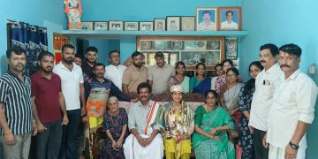 ಆಯುರ್ವೇದ ವೈದ್ಯಕೀಯ ಸ್ನಾತಕಕೋತ್ತರ ಪದವಿ ಯೋಗ ಮತ್ತು ಸ್ವಸ್ತ ವಿಭಾಗ ರಾಜ್ಯದಲ್ಲಿ ಪ್ರಥಮ ರ‍್ಯಾಂಕ್ ಚಿನ್ನದ ಪದಕ ಪಡೆದ ಡಾ.ಹೀತಾ ಮಡ್ತಿಲ ಇವರಿಗೆ ಐವರ್ನಾಡು ಬಿಜೆಪಿ ಶಕ್ತಿ ಕೇಂದ್ರ ವತಿಯಿಂದ ಸನ್ಮಾನ