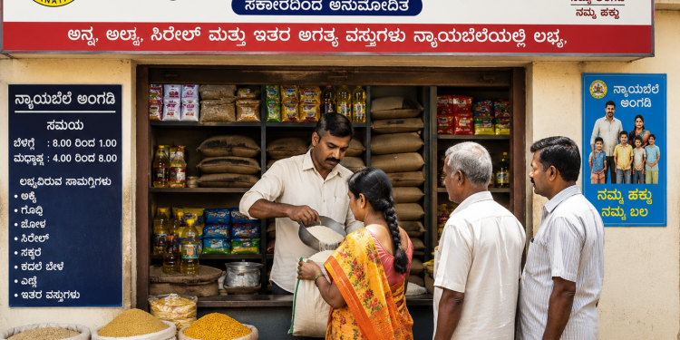 ನ್ಯಾಯಬೆಲೆ ಅಂಗಡಿ ಬೆಳಿಗ್ಗೆ 6ರಿಂದ ರಾತ್ರಿ 10ರವರೆಗೆ ಕಡ್ಡಾಯವಾಗಿ ತೆರೆದಿರಬೇಕು ಸರಕಾರದ ಆದೇಶ