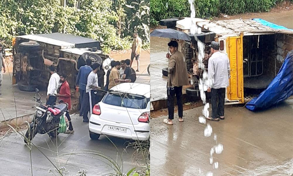 ಪುತ್ತೂರು ಉಪ್ಪಿನಂಗಡಿ ರಸ್ತೆ ಡೇಂಜರ್ ಸ್ಪಾಟ್ – ಸ್ಪೀಡ್ ಹೋದ್ರೆ ಪಲ್ಟಿ ಆಗೋದು ಗ್ಯಾರಂಟಿ