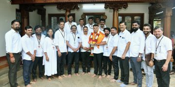 ಸೌತ್ ಕೆನರಾ ಫೋಟೋಗ್ರಾಫರ್ ಅಸೋಸಿಯೇಷನ್ ಬೆಳ್ತಂಗಡಿ ವಲಯದ ವತಿಯಿಂದ ಶಾಸಕ ಹರೀಶ್ ಪೂಂಜಾರಿಗೆ ಗೌರವಾರ್ಪಣೆ