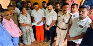 ಕಾಡಾನೆ ದಾಳಿಯಲ್ಲಿ ಮೃತಪಟ್ಟ ಬಾಲಕೃಷ್ಣ ಗೌಡರ ಕುಟುಂಬಕ್ಕೆ ಶಾಸಕ ಹರೀಶ್ ಪೂಂಜ ಸಾಂತ್ವನ – ರೂ.20 ಲಕ್ಷ ಪರಿಹಾರಕ್ಕೆ ಕ್ರಮ