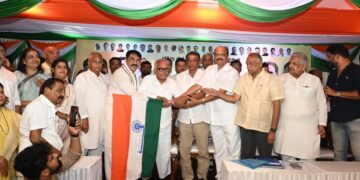 ದಕ್ಷಿಣ ಕನ್ನಡ ನೂತನ ಡಿಸಿಸಿ ಅಧ್ಯಕ್ಷರಾಗಿ ಪದ್ಮರಾಜ್ ಆರ್. ಪೂಜಾರಿ ಅಧಿಕಾರ ಸ್ವೀಕಾರ