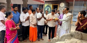 ಪ್ರಧಾನಿ ನರೇಂದ್ರ ಮೋದಿಯವರ ಹುಟ್ಟುಹಬ್ಬದ ಪ್ರಯುಕ್ತ ಬೆಳ್ತಂಗಡಿ ಶಾಸಕ ಹರೀಶ್ ಪೂಂಜರವರು ಗರ್ಡಾಡಿ ನಂದಿಬೆಟ್ಟ ಶ್ರೀ ನಂದಿಕೇಶ್ವರ ದೇವಸ್ಥಾನದಲ್ಲಿ ವಿಶೇಷ ಪೂಜೆ