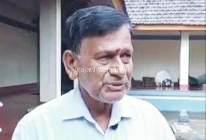 ಹೃದಯಾಘಾತದಿಂದ ಶಾಂತಿನಗರ ನಿವಾಸಿ ಸೀತಾರಾಮ ಆಚಾರ್ಯ ನಿಧನ