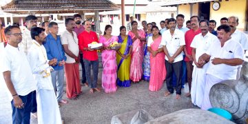 ಶ್ರೀ ಕ್ಷೇತ್ರ ಧರ್ಮಸ್ಥಳ ಗ್ರಾಮಾಭಿವೃದ್ಧಿ ಯೋಜನೆ ವಿಟ್ಲ ವಲಯ ಒಕ್ಕೂಟಗಳ ಪದಗ್ರಹಣ ಕಾರ್ಯಕ್ರಮ ದ ಆಮಂತ್ರಣ ಪತ್ರಿಕೆ ಬಿಡುಗಡೆ